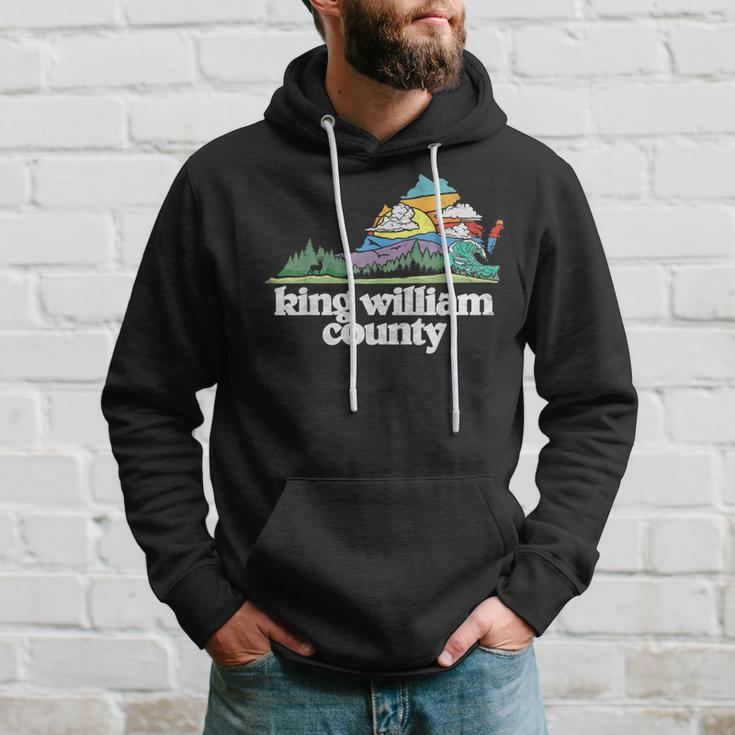 King William County Virginia Outdoors & Nature Lover Hoodie Gifts for Him