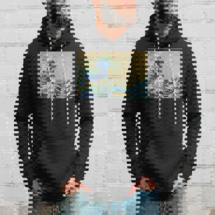 La Gran Ola De Kanagawa Coolintage Pintura Japonesa Sudadera Regalos para él