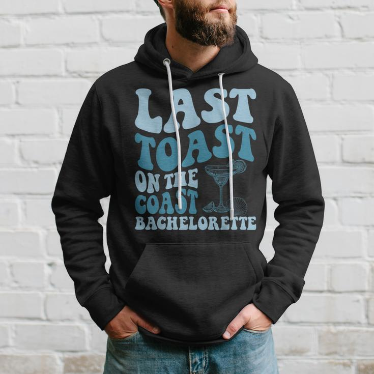 Last Toast On The Coast Margarita Beach Bachelorette Party Hoodie Gifts for Him