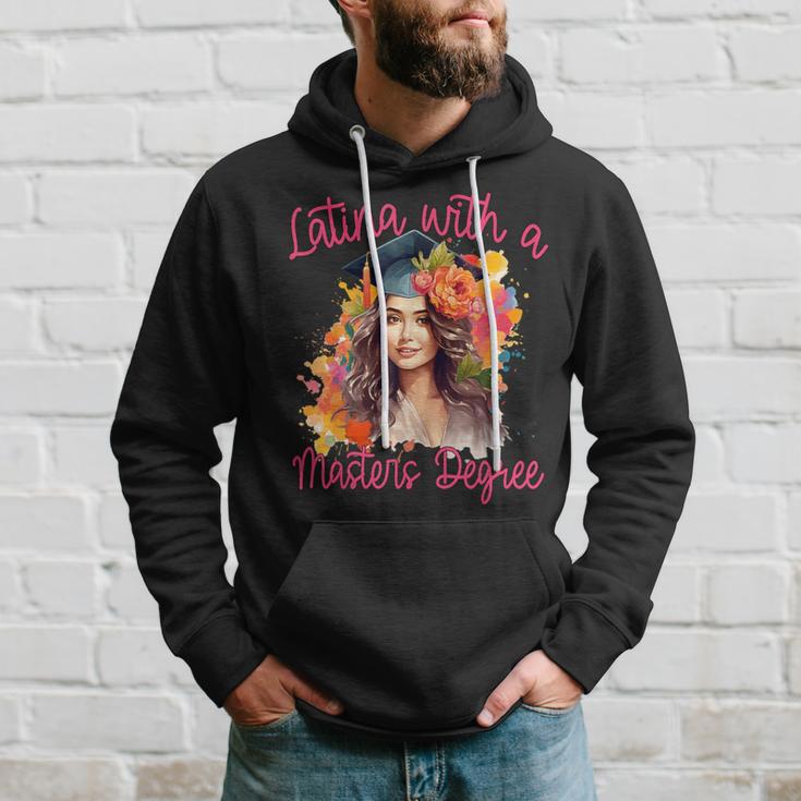 Latina With A Masters Degree Graduation 2024 Msw Mph Mba Med Hoodie Gifts for Him