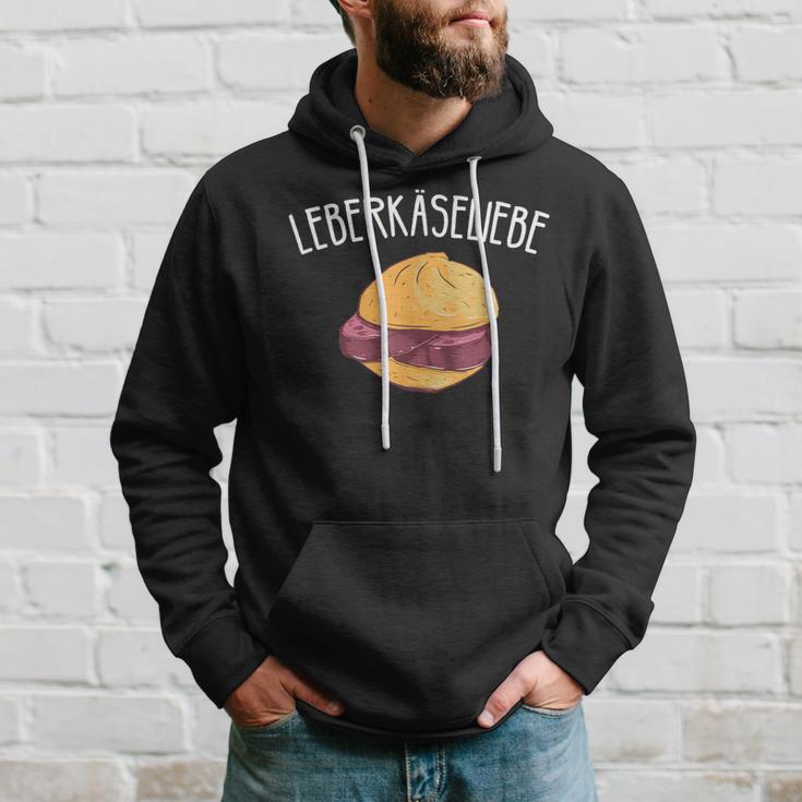 Leberkäse Liebe I Leberkas Fleischkäse Motiv Für Metzger Hoodie Geschenke für Ihn