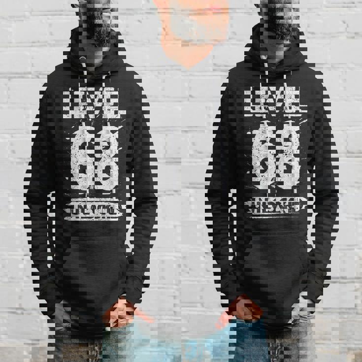 Level 68 Unlocked 68 Aniversario De Boda 68 Años Sudadera Regalos para él