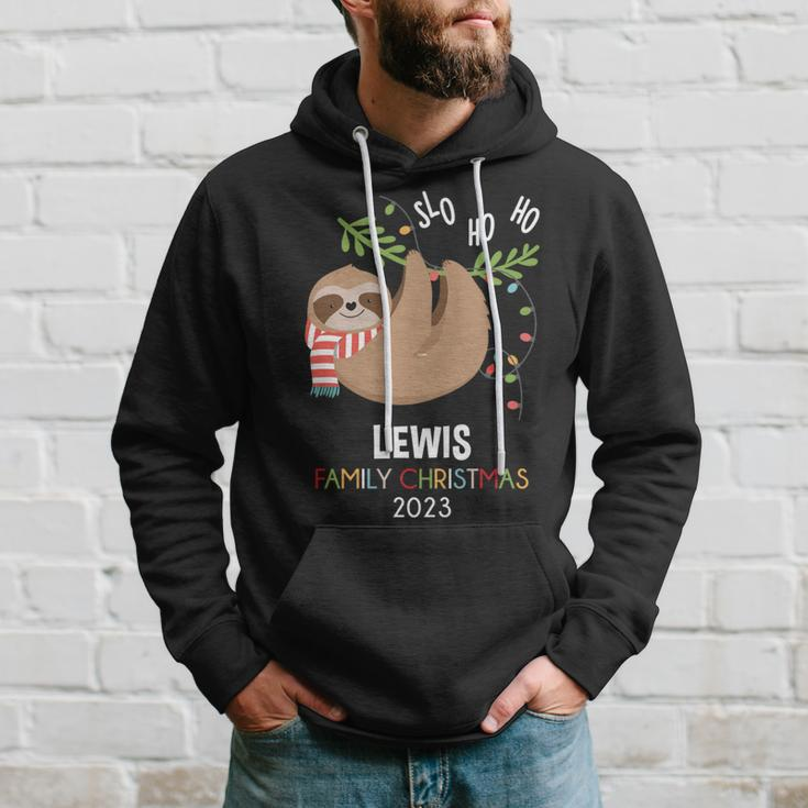 Lewis Family Name Lewis Family Christmas Hoodie Gifts for Him