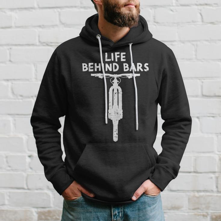 Life Behind Bars Bicycle Bmx Bike Cycling Biker Hoodie Gifts for Him