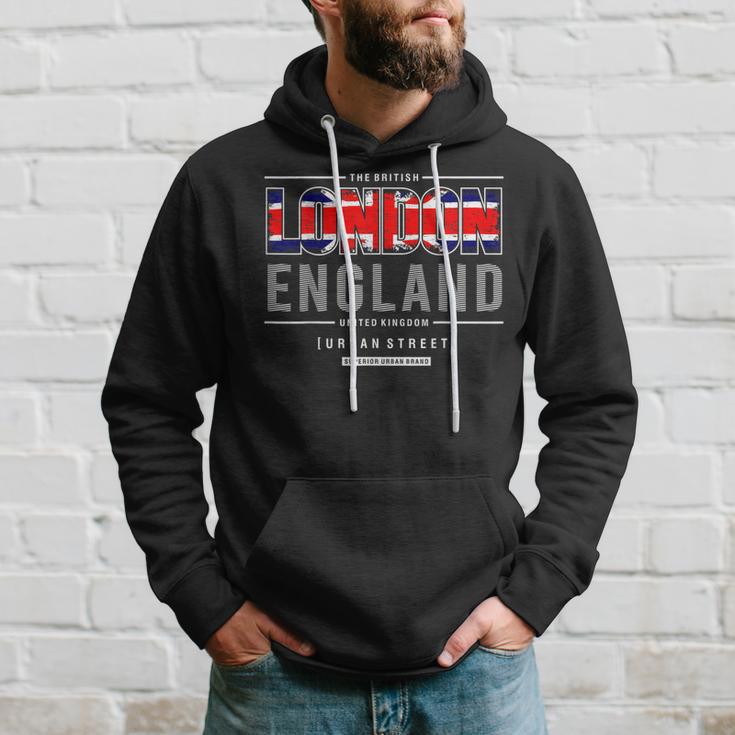 London England Uk Vintage Souvenir Hoodie Gifts for Him