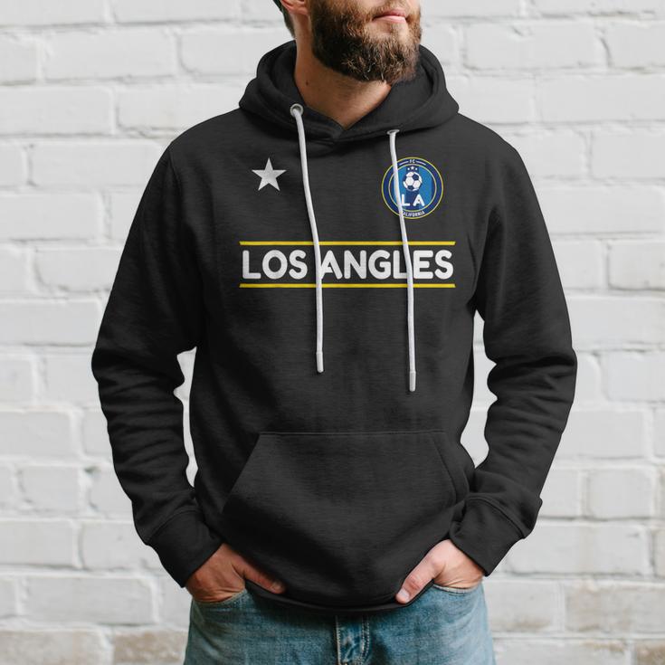 Los Angles La Soccer Team Jersey Mini Badge Ii Hoodie Gifts for Him