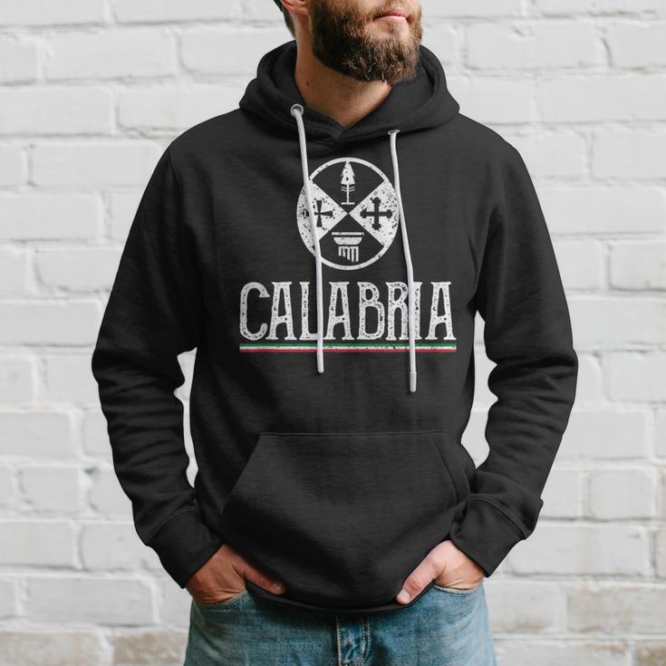 Love Calabria Flag Calabrese Pride Hoodie Geschenke für Ihn