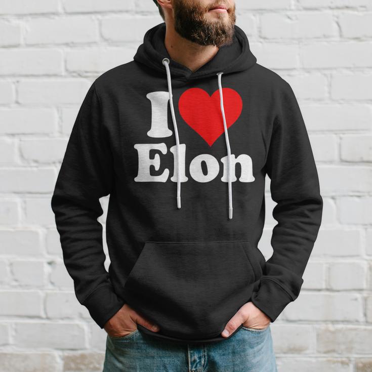 I Love Heart Elon North Carolina Hoodie Gifts for Him