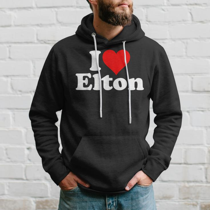 I Love Heart Elton Hoodie Gifts for Him