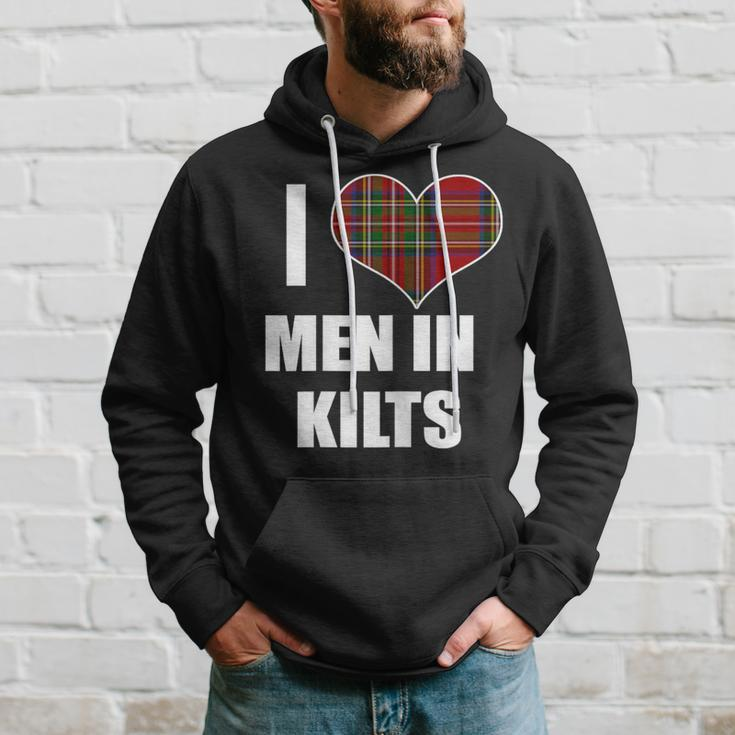 I Love In Kilts Royal Stewart Tartan Plaid Kilt Heart Hoodie Gifts for Him