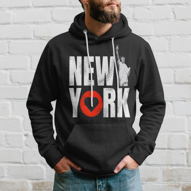 I Love New York City Statue Of Liberty America Souvenirs Hoodie Gifts for Him