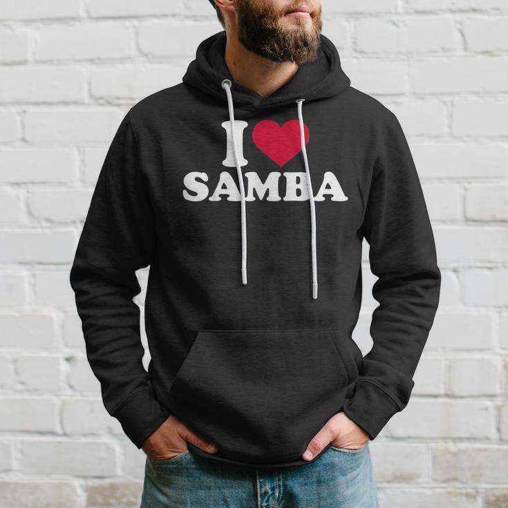 I Love Samba Hoodie Geschenke für Ihn