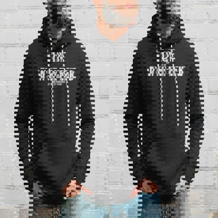 Love It When My Girlfriend Video Games Valentines Day Hoodie Gifts for Him