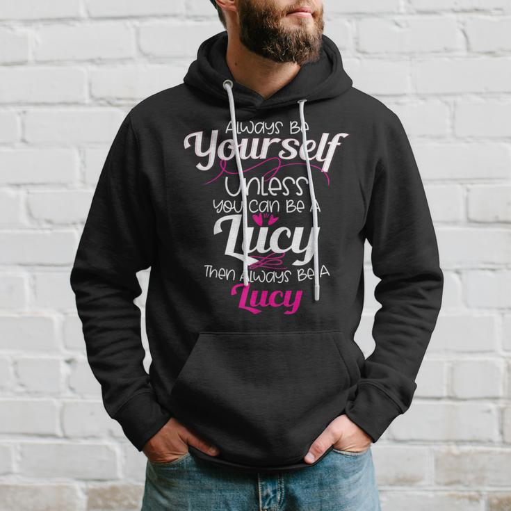 Lucy Name Personalized Christmas Present Her Hoodie Gifts for Him