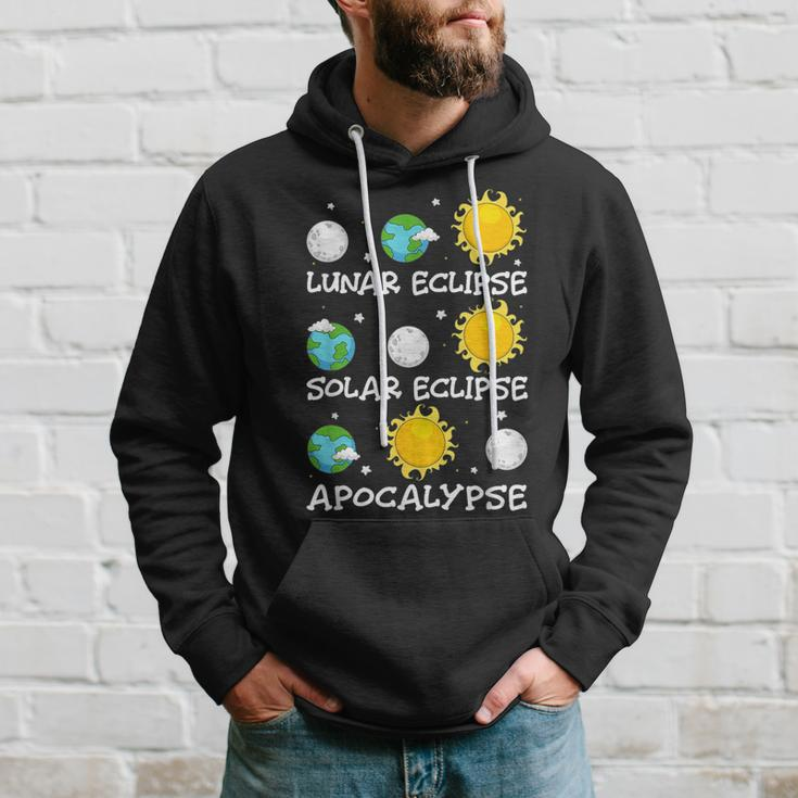 Lunar Eclipse Solar Eclipse And Apocalypse America 40824 Hoodie Gifts for Him