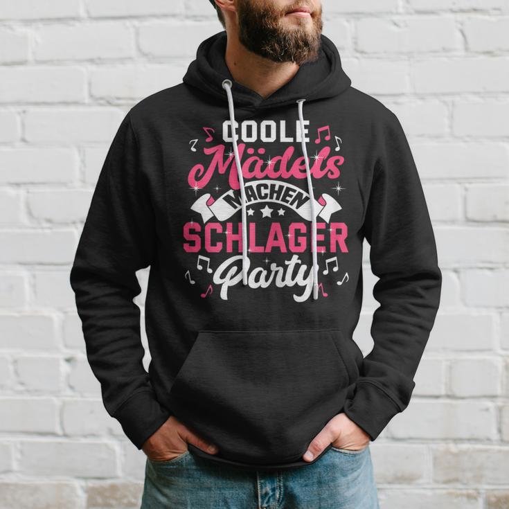 Lustig Frauen Musik Coole Mädels Machen Schlager Party Hoodie Geschenke für Ihn