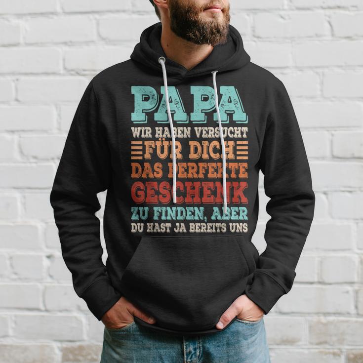 Lustiger Papa Spruchateratertag Retro Kapuzenpullover Geschenke für Ihn