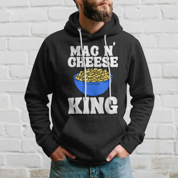 Mac N' Cheese King Macaroni Comfort Food Pasta Lover Hoodie Gifts for Him