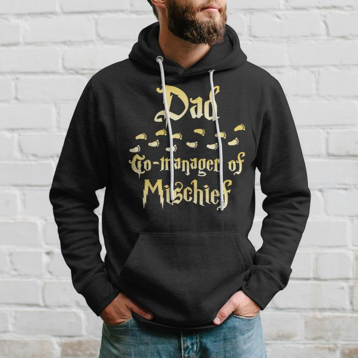 Magical Dad Manager Of Mischief Matching Family Birthday Hoodie Gifts for Him