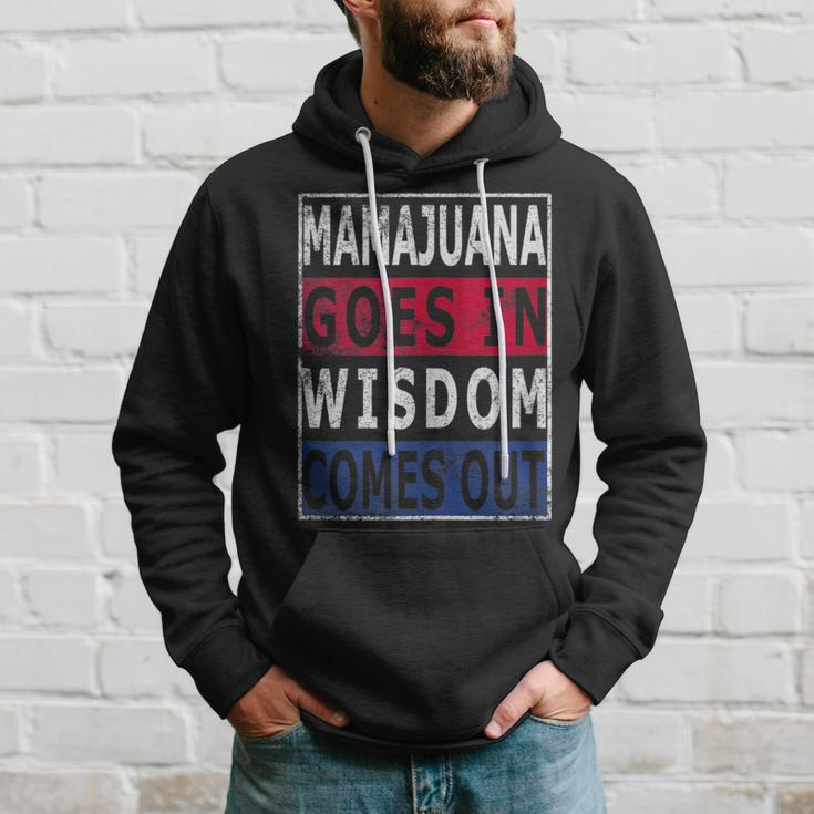 Mamajuana Goes In Wisdom Comes Out Dominican Republic Flag Hoodie Gifts for Him