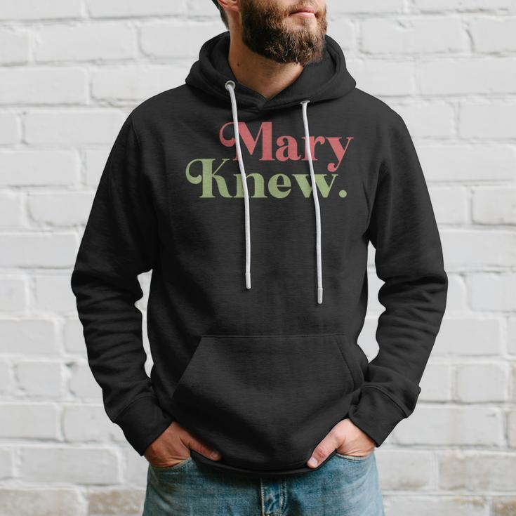 Mary Knew Christmas Hoodie Gifts for Him