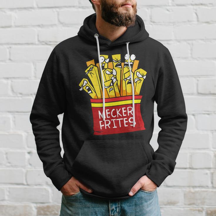 Mecker Frites Meckerfritze Scolding Fries Hoodie Geschenke für Ihn