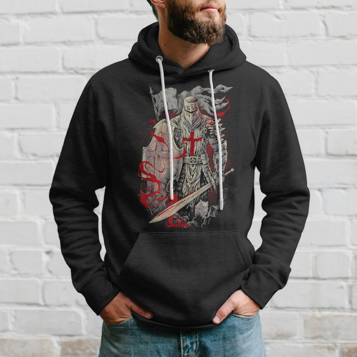 Medieval Crusader Knight Templar Hoodie Gifts for Him