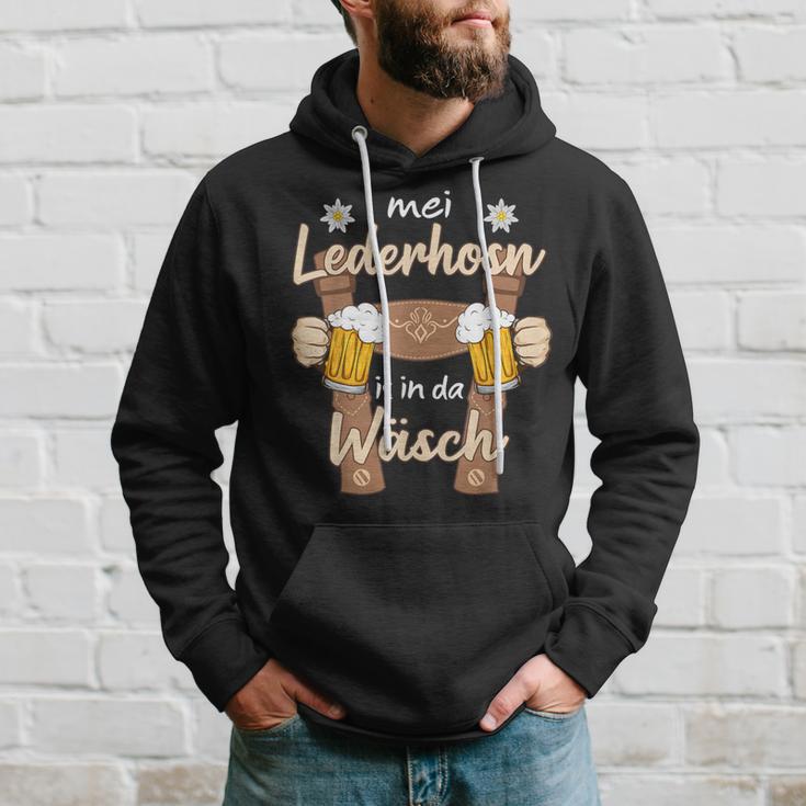 Mei Lederhosn Is In D Wäsch Oktoberfest Costume Replacement S Hoodie Geschenke für Ihn