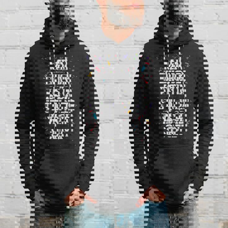 Mein Einhorn Kostüm Ist In Der Wäsche Sorry Carnival Hoodie Geschenke für Ihn