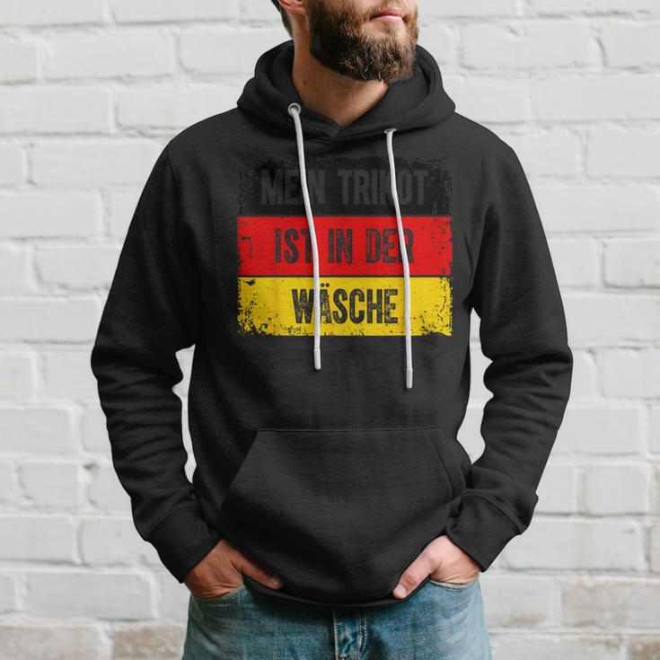 Mein Trikot Ist In Der Wäsche Deutschland Fanartikel Fußball Kapuzenpullover Geschenke für Ihn