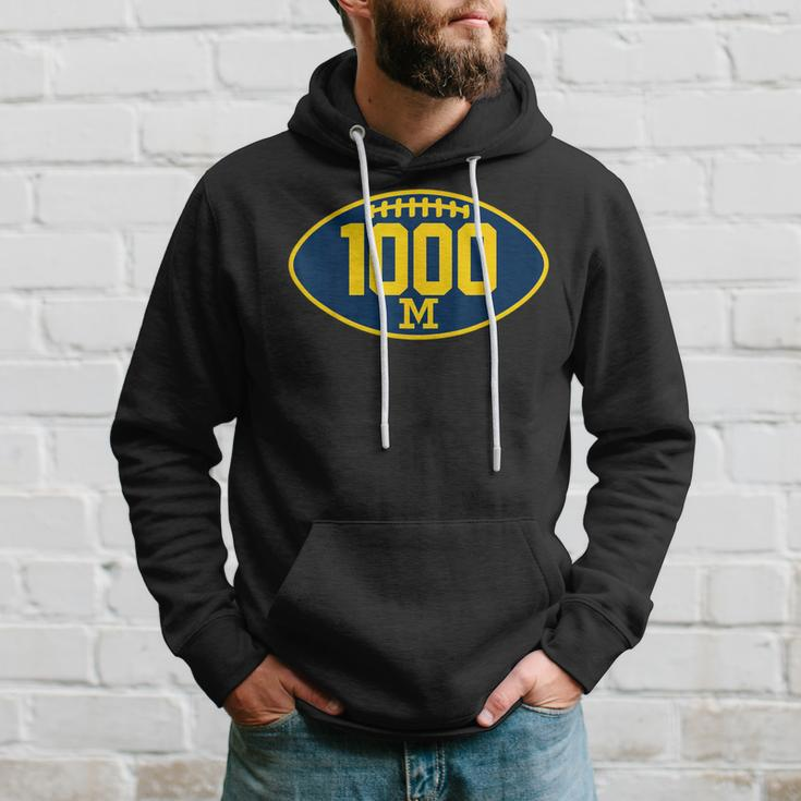 Michigan 1000 Wins Michigan Lovers Reach 1000Th Wins Hoodie Gifts for Him