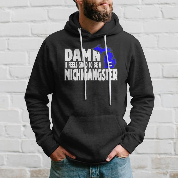 Michigangster Michigan Pride Pure Michigan Hoodie Gifts for Him