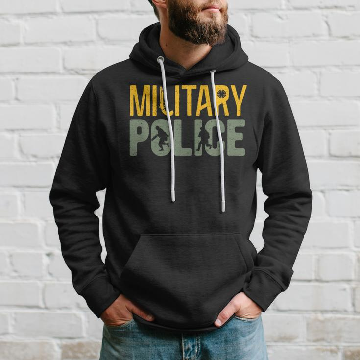 Military Police Law Enforcement Military Veteran Support Hoodie Gifts for Him