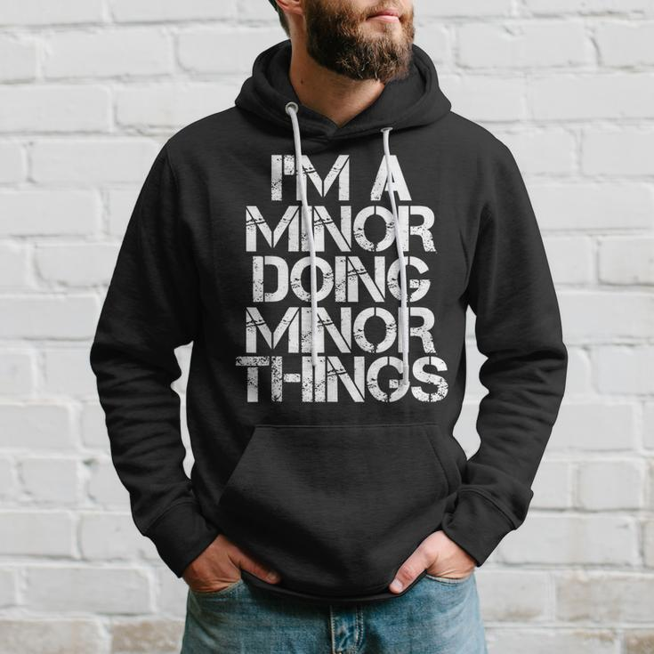Minor Surname Family Tree Birthday Reunion Idea Hoodie Gifts for Him