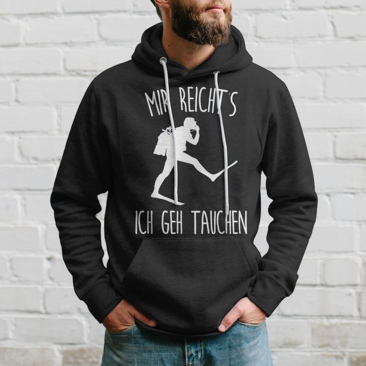 Mir Reichts Ich Geh Diver Hoodie Geschenke für Ihn