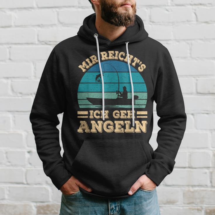 Mir Reicht's Ich Geh Fischer Kapuzenpullover Geschenke für Ihn