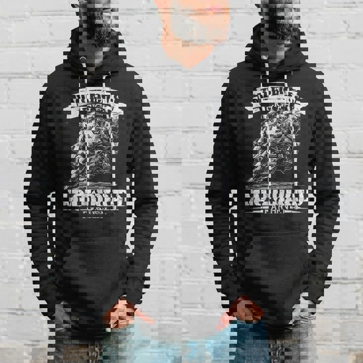 Mir Reicht's Ich Geh Motorcycle Fahren Cool Biker Saying S Hoodie Geschenke für Ihn
