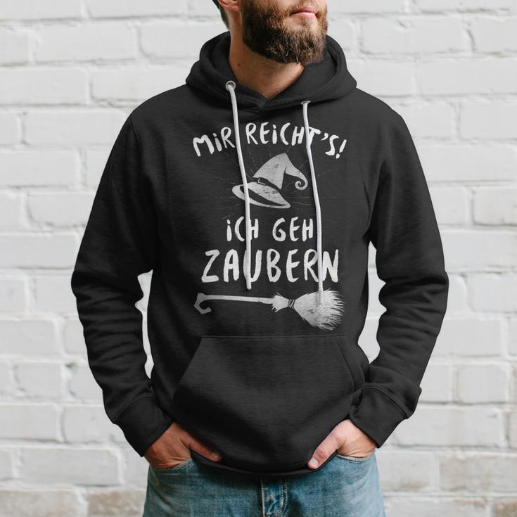 Mir Reichts Ich Geh Zaubern Magic Witch Costume Hoodie Geschenke für Ihn