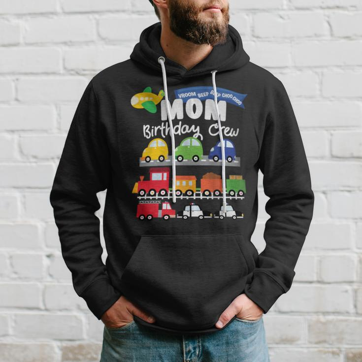 Mom Transportation Birthday Airplane Cars Fire Truck Train Hoodie Gifts for Him