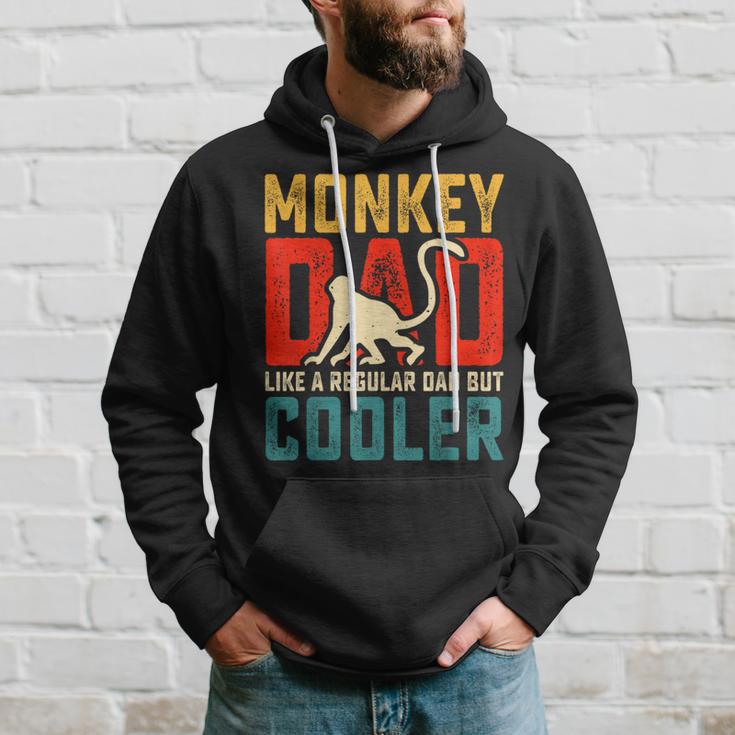 Monkey Dad Like A Regular Dad But Cooler Father's Day Hoodie Gifts for Him