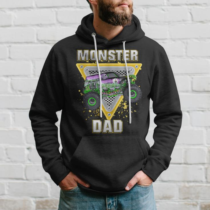 Monster Truck Dad Fathers Day Monster Truck Are My Jam Hoodie Gifts for Him