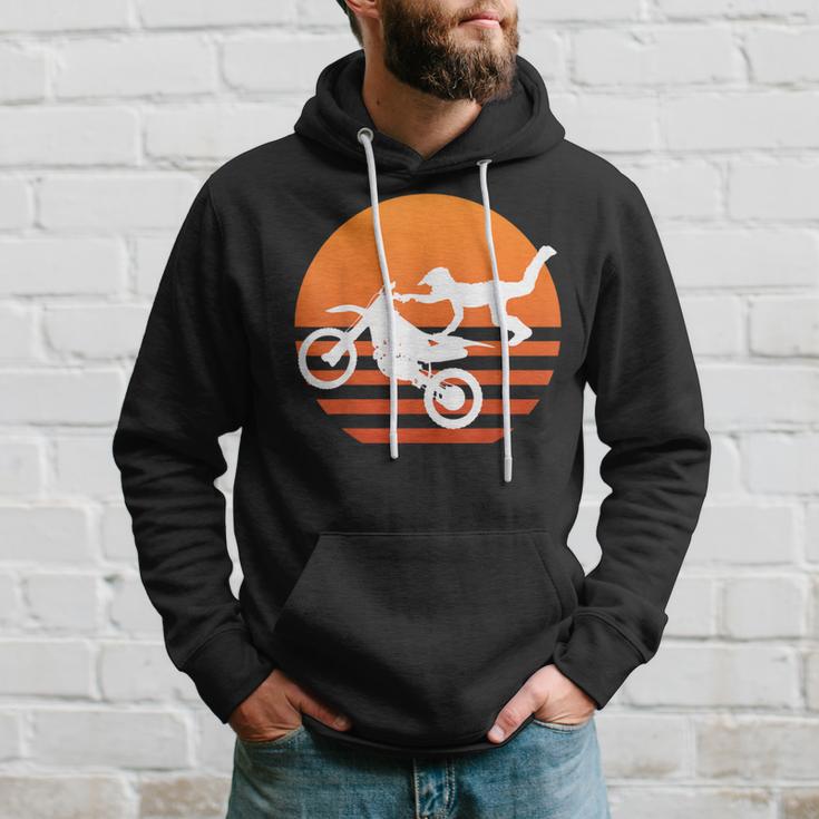 Motocross Sunset Supercross Fmx Dirt Bike Rider Hoodie Gifts for Him