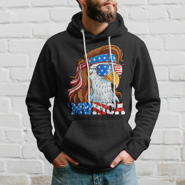 Murica Eagle 4Th Of July Mullet American Flag Usa Patriotic Hoodie Gifts for Him