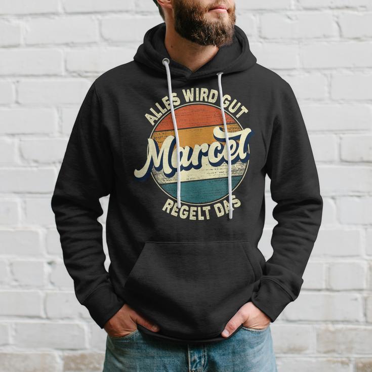 Name Marcel Alles Wird Gut Marcel Regelt Das S Hoodie Geschenke für Ihn