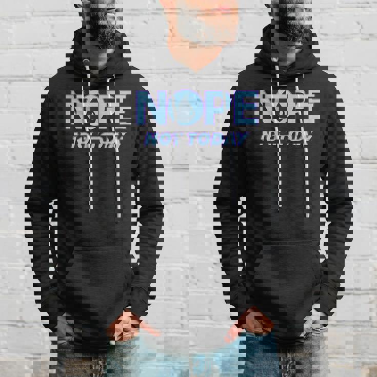 Nein Heute Nicht Magic Tcg Blue Mana Hoodie Geschenke für Ihn