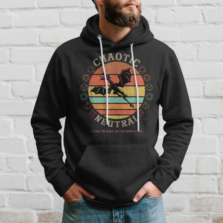 Chaotic Neutral Retro Hoodie