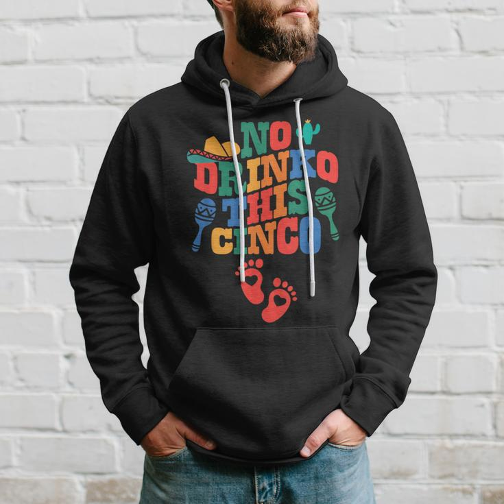 No Drink This Cinco De Mayo Pregnancy Announcement Hoodie Gifts for Him