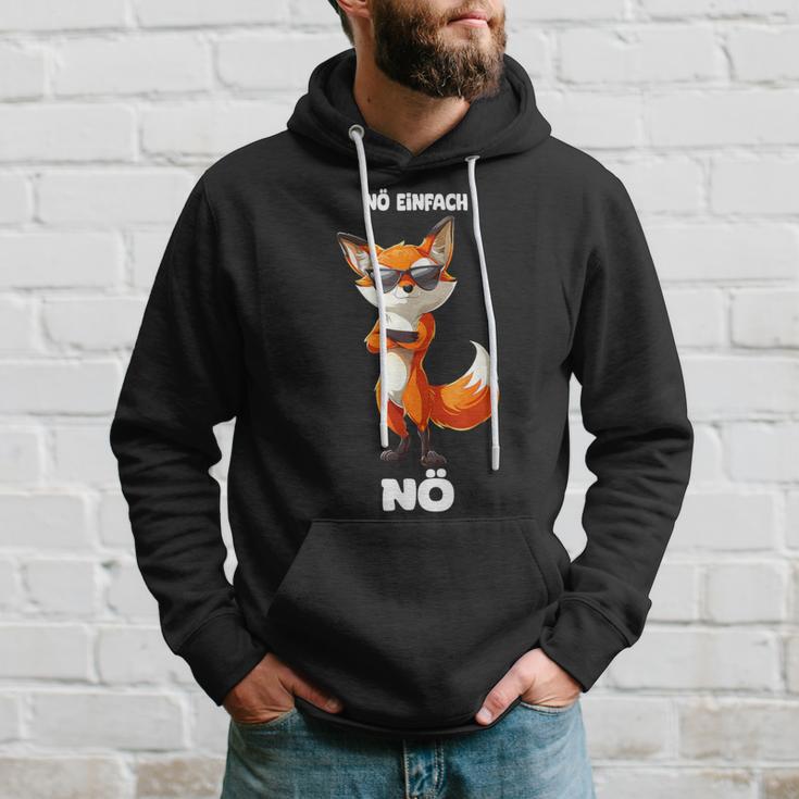 Nö Einfach Nö Fox Kapuzenpullover Geschenke für Ihn