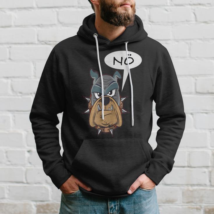 Nö Hund Statement Frosch I No Fun I Nein Hoodie Geschenke für Ihn