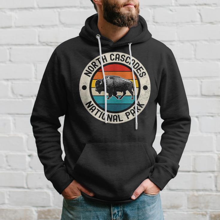 North Cascades National Park Vintage Hoodie Gifts for Him